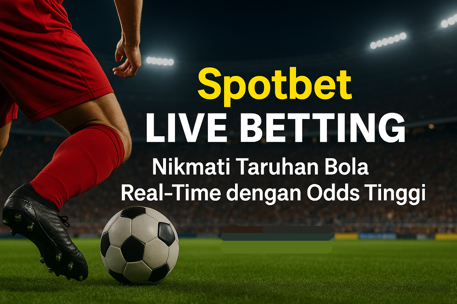 Spotbet Live Betting: Nikmati Taruhan Bola Real-Time dengan Odds Tinggi dan Pelayanan Terbaik