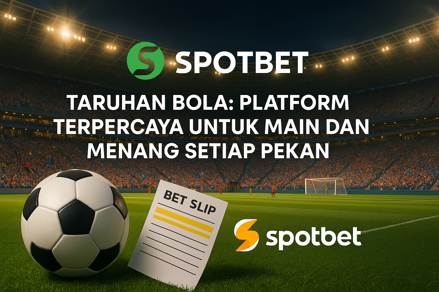 Spotbet Taruhan Bola: Platform Terpercaya untuk Main dan Menang Setiap Pekan di 2025!