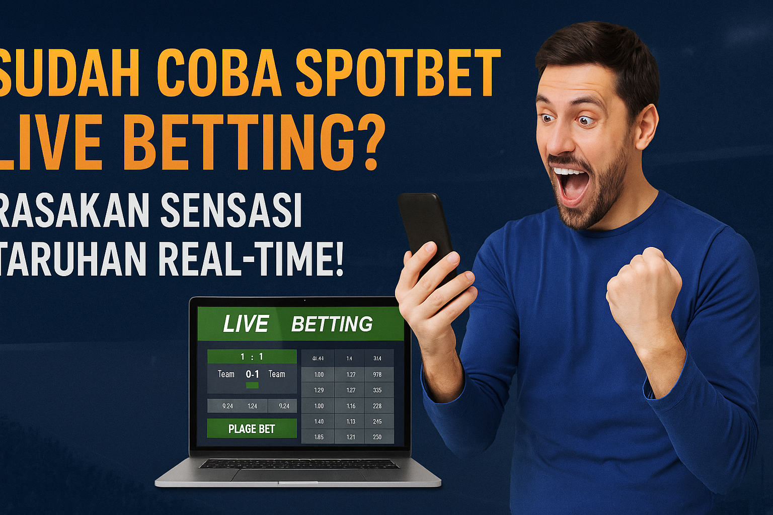Sudah Coba Spotbet Live Betting? Rasakan Sensasi Taruhan Real-Time!